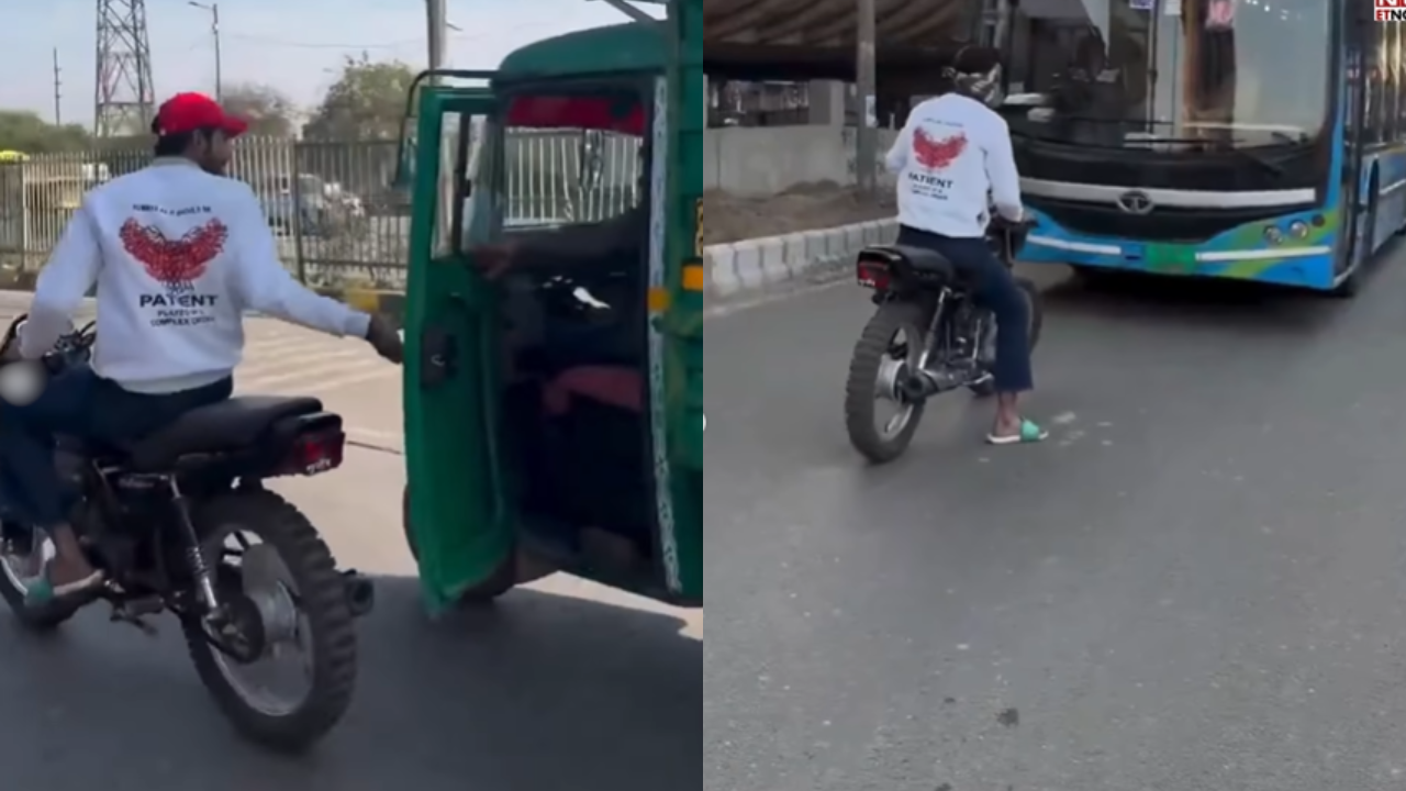 Delhi Man Arrested for Opening Doors of Moving Vehicles to Shoot Viral Reel; Police Crack Down on Dangerous Stunt